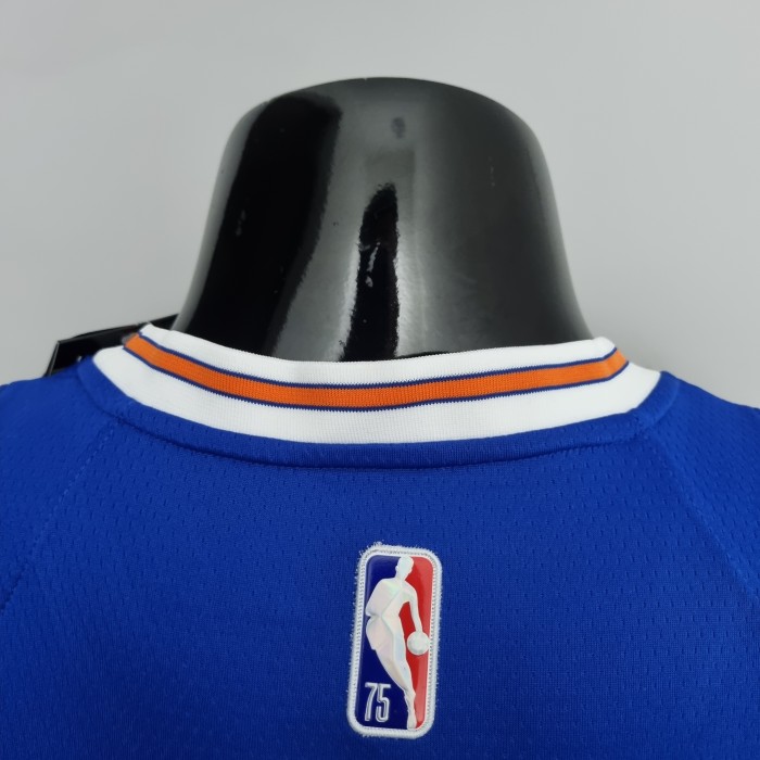 Julius Randle New York Knicks 75th Anniversary Swingman Jersey Blue