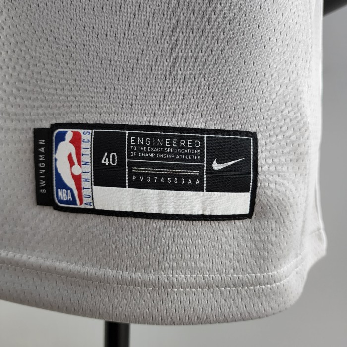 Kyrie Irving Boston Celtics Swingman Jersey Grey