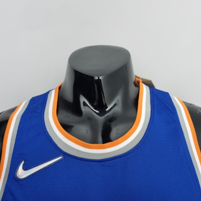 Julius Randle New York Knicks 75th Anniversary Swingman Jersey Blue