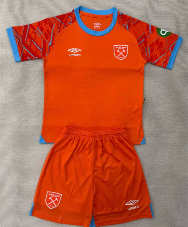 West Ham United Goalkeeper Kids Suit 25/26