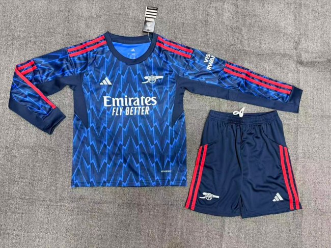 Arsenal Away Long Sleeve Kids Suit 25/26