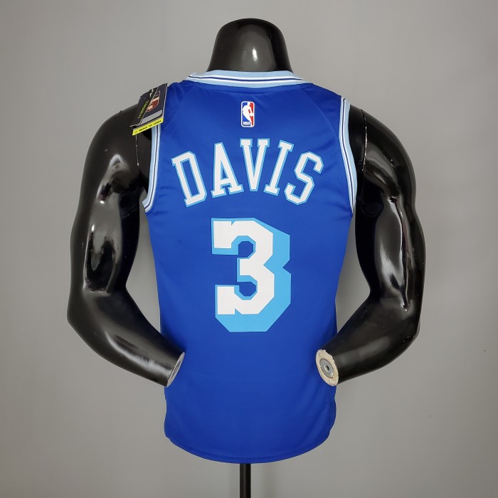 Anthony Davis Los Angeles Lakers 2020/21 Swingman Jersey Retro Blue