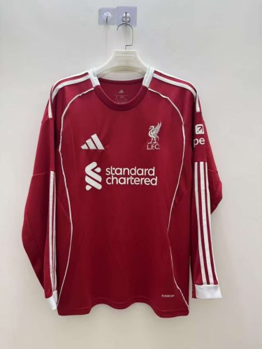 Liverpool Home Man Long Sleeve Jersey 25/26