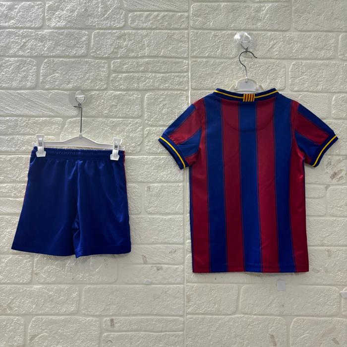 Barcelona Home Retro Kids Suit 2009/10