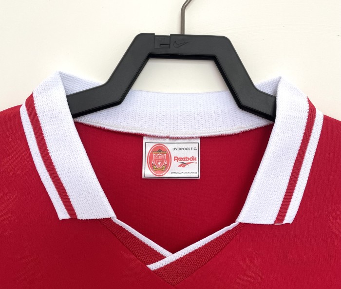 Liverpool Home Retro Long Sleeve Jersey 1996/97