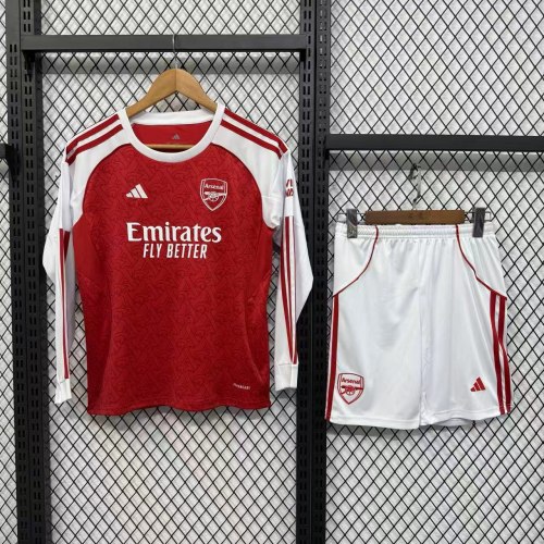 Arsenal Home Long Sleeve Kids Suit 25/26
