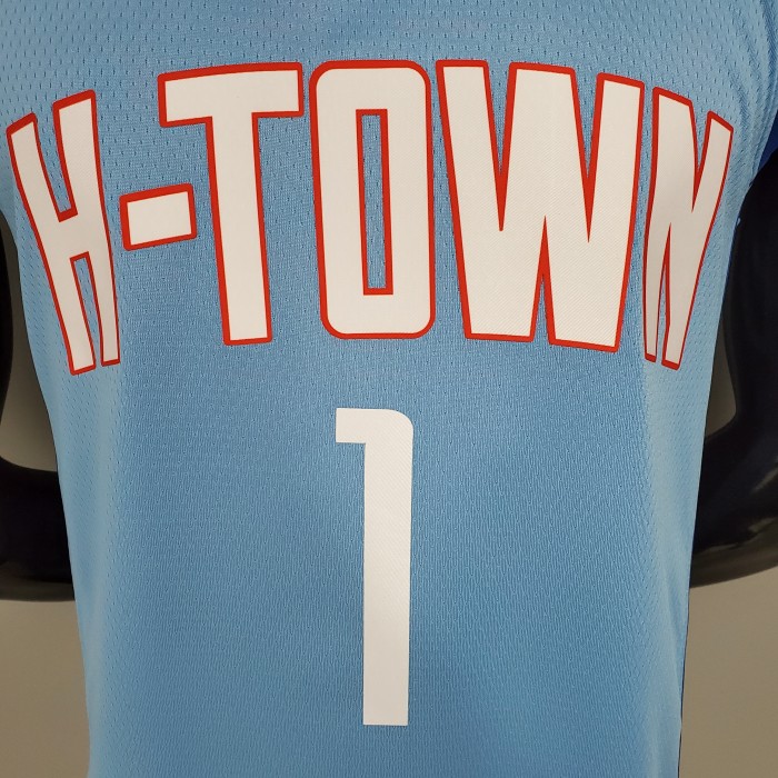 Tracy McGrady Houston Rockets City Edition Swingman Jersey Blue