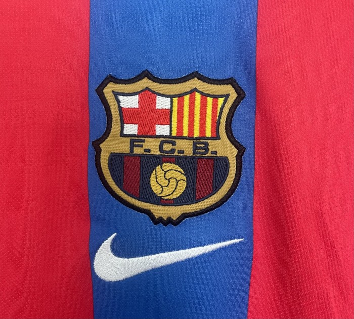 Barcelona Home Retro Jersey 2001/02