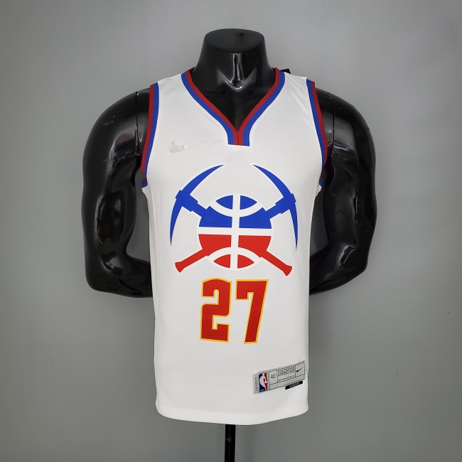 Jamal Murray Denver Nuggets Bonus Edition Swingman Jersey White