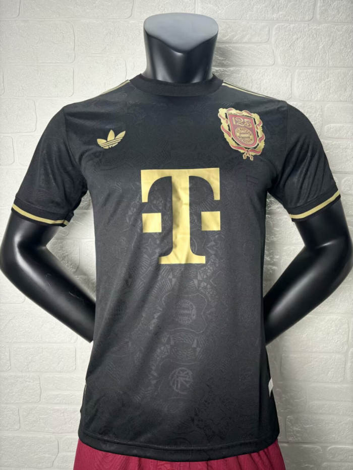 Bayern Munich 125th Anniversary Player Jersey 25/26 Black