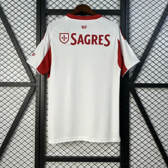 SL Benfica White Away Man Jersey 25/26