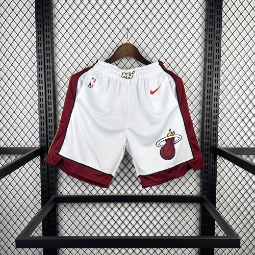 Miami Heat  Basketball  Shorts  Association Edition white 2023