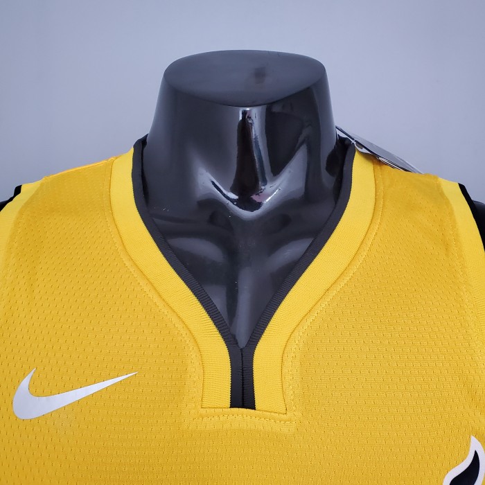 Victor Oladipo Miami Heat Bonus Edition Swingman Jersey Yellow