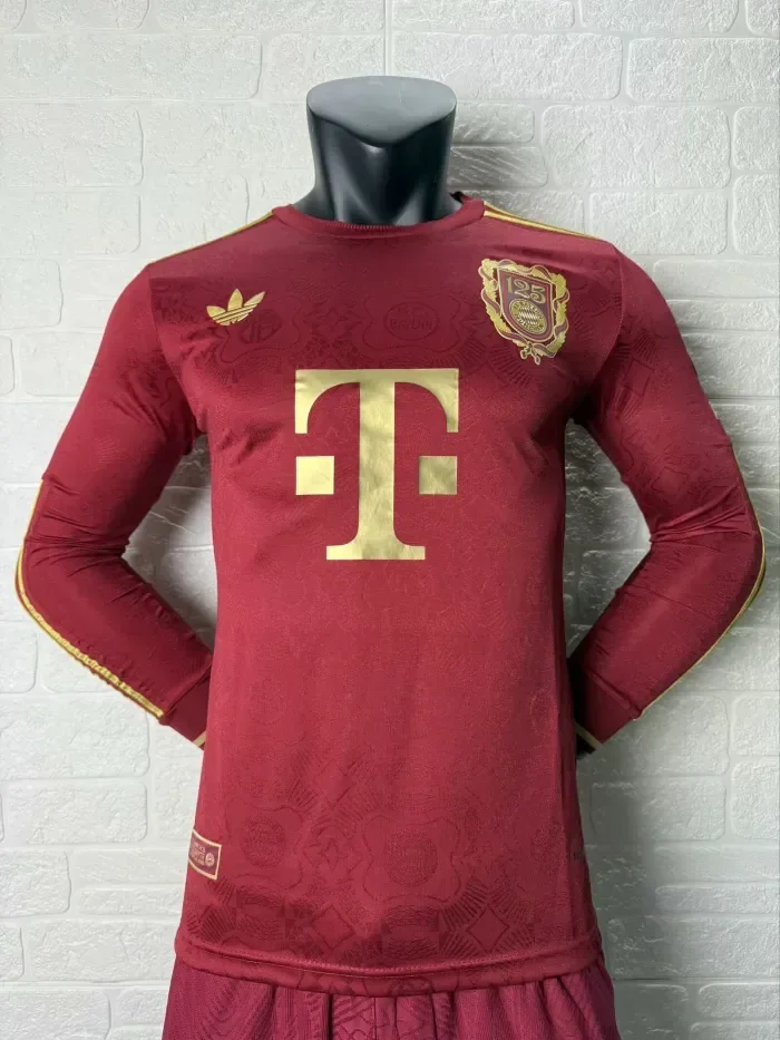 Bayern Munich 125th Anniversary Player Long Sleeve Jersey 25/26