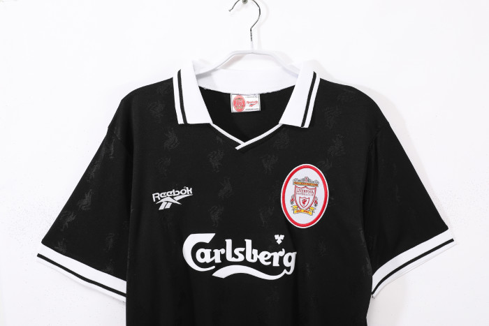 Liverpool Black Retro Jersey 1996/97