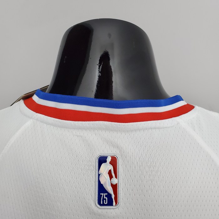 James Harden Philadelphia 76ers 75th Anniversary Swingman Jersey White