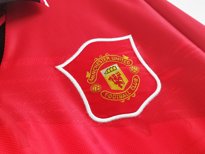 Manchester United Home Long Sleeve Retro Jersey 1994/96