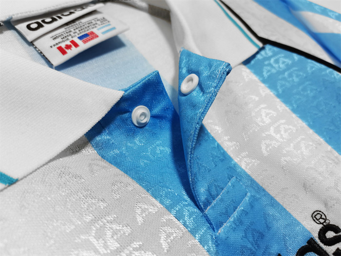 Argentina Home Retro Jersey 1996/97