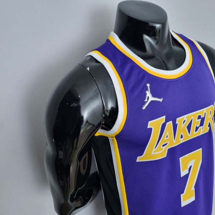 Carmelo Anthony Los Angeles Lakers 75th Anniversary Swingman Jersey Purple