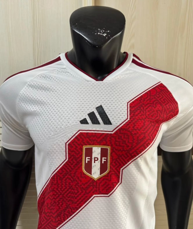 Peru 2026 World Cup Home Player Men Jersey