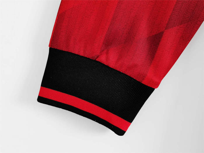 Manchester United Home Long Sleeve Retro Jersey 96/97