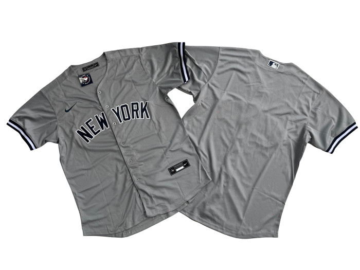 New York Yankees Jersey Gray Fan Version NO Number