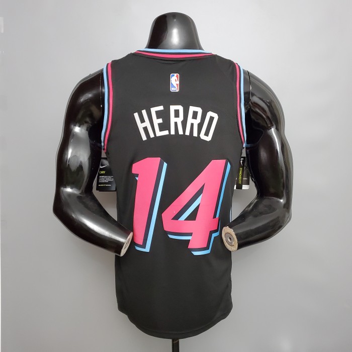 Tyler Herro Miami Heat Swingman Jersey Black