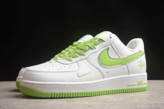 Air Force 1 Low white green fruit green silver edge CW2288-111