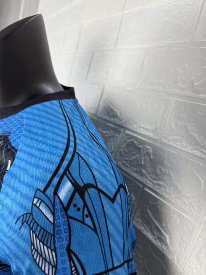 Napoli Blue Training Man Player Jersey 25/26