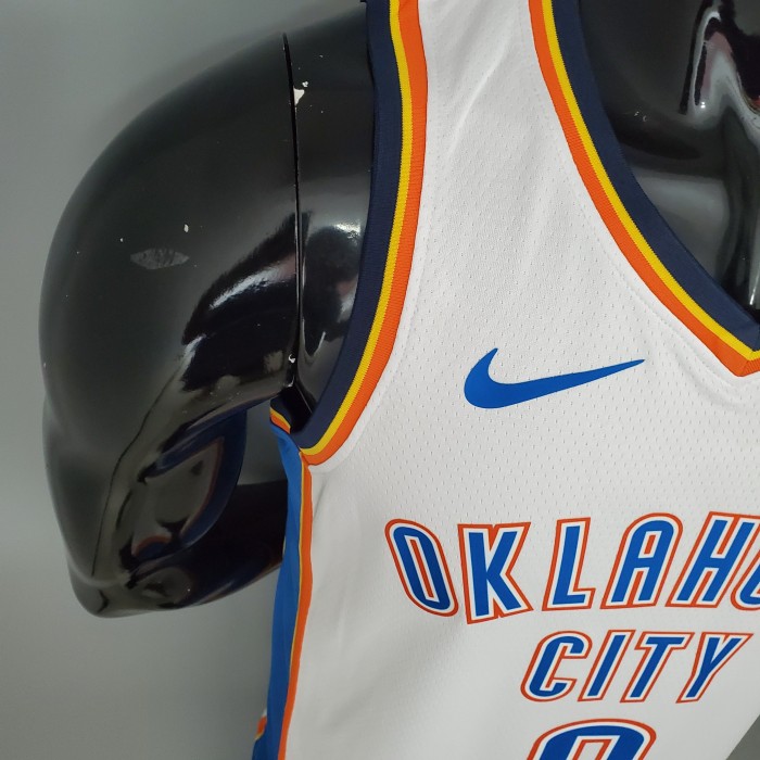 Russell Westbrook Oklahoma City Thunder Swingman Jersey White