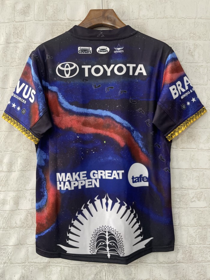 2025 North Queensland Cowboys Indigenous Rugby Jersey