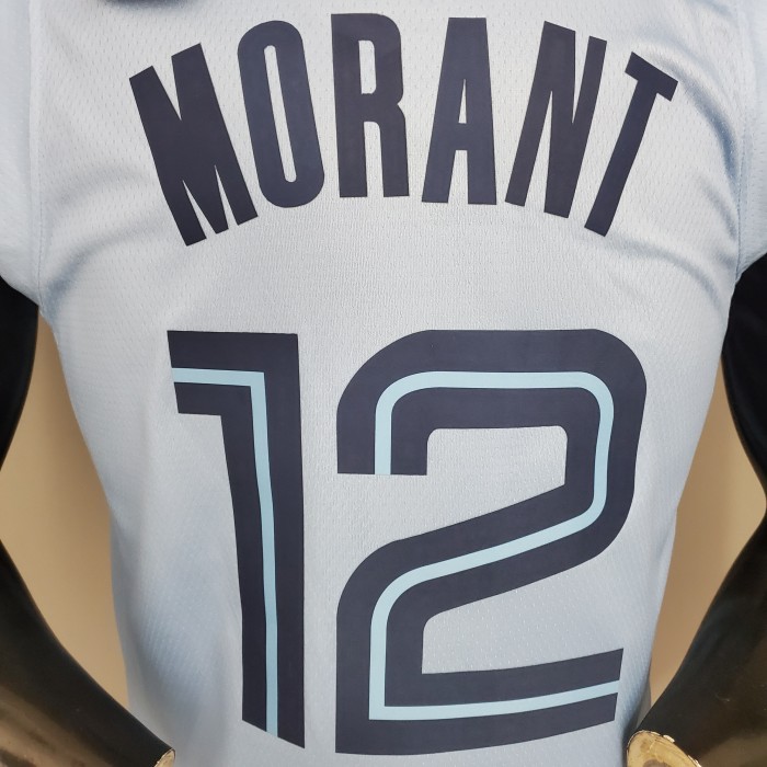 Ja Morant Memphis Grizzlies City Edition Swingman Jersey Light Blue
