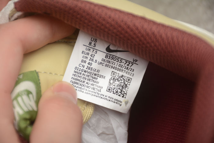 Air Force 1 07 Low The North Face Khaki Brown Green BS9055-727