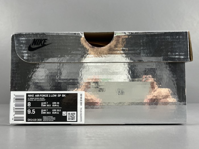 Off-White x Nike Air Force 1 Low 'Green' DX1419-300