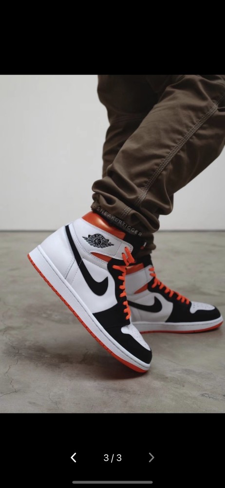Air Jordan 1 High OG Electro Orange Mid Low 575441-180