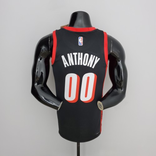 Carmelo Anthony Portland Trail Blazers 2022 Urban Edition Brown Swingman Jersey Black