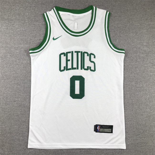 Boston Celtics KIds Jersey White Classics Edition 85/86 NO.0 TATUM