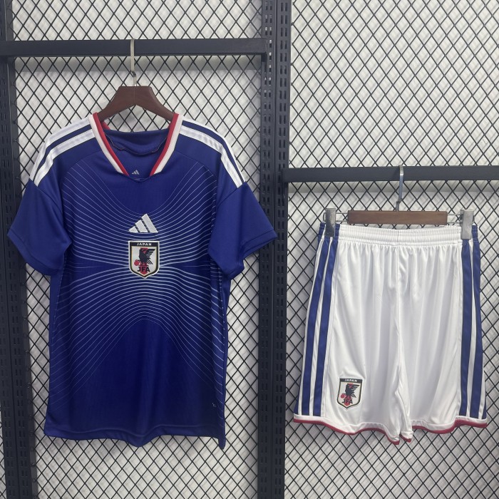 Japan 2026 World Cup Short Sleeve Home Adult Suit