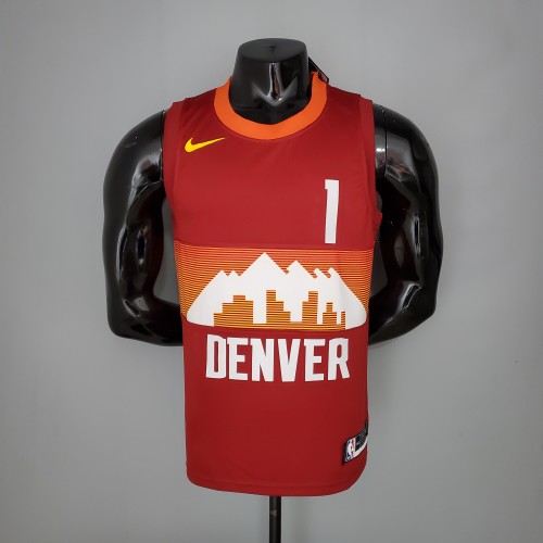 Michael Porter Jr. Denver Nuggets City Edition Swingman Jersey Red