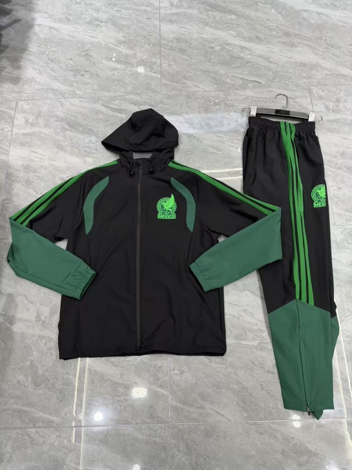 Mexico Hooded Training Kits Long Sleeve 2026