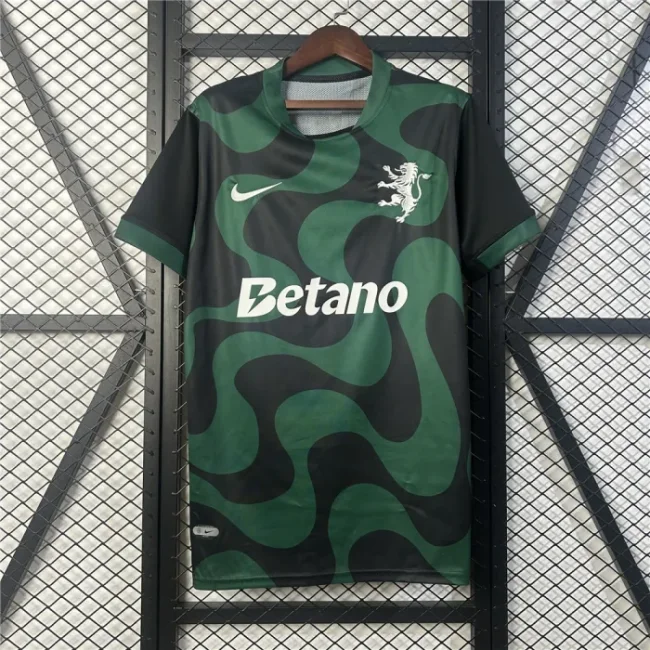 Sporting Lisbon Black Alternate Man Jersey 25/26