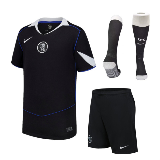 Chelsea Third Kids Suit & Socks 25/26