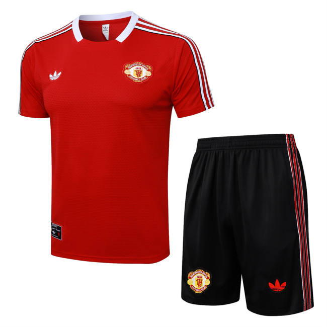 Manchester United Training Short sleeve Suit 25/26