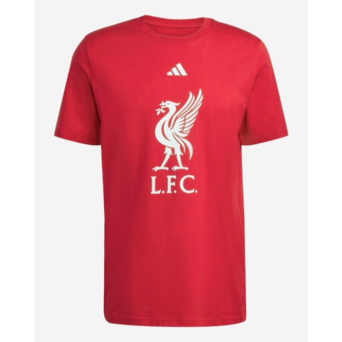 Liverpool Men 25/26 DNA Crest Tee Red