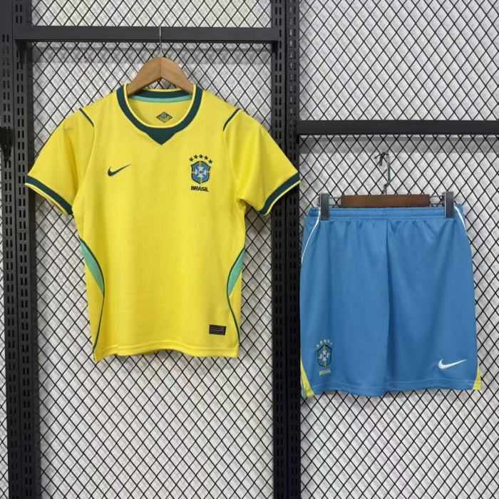 Brazil 2026 World Cup Home Kids Suit