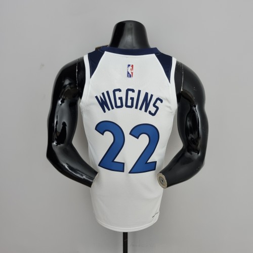 Andrew Wiggins Minnesota Timberwolves 75th Anniversary 2022 Swingman Jersey White