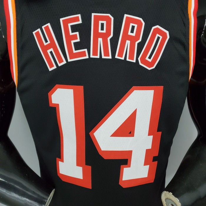 Tyler Herro Miami Heat 2018 Swingman Jersey Retro Night Black