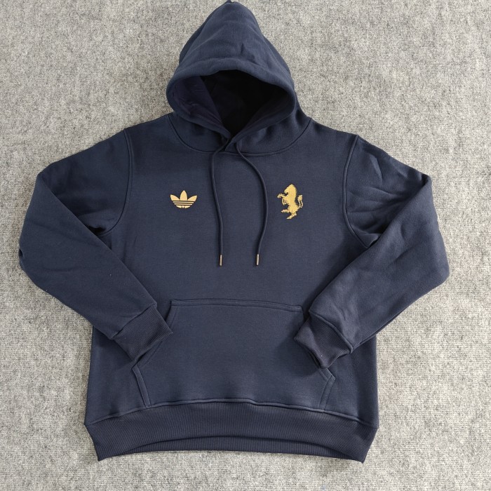 Juventus Retro fleece-lined Hoodie （Multiple colors）