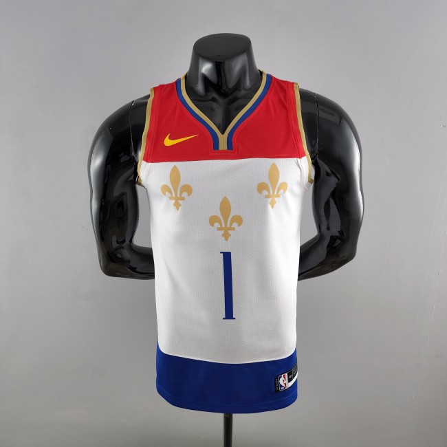 Zion Williamson New Orleans Pelicans Urban Edition Swingman Jersey White