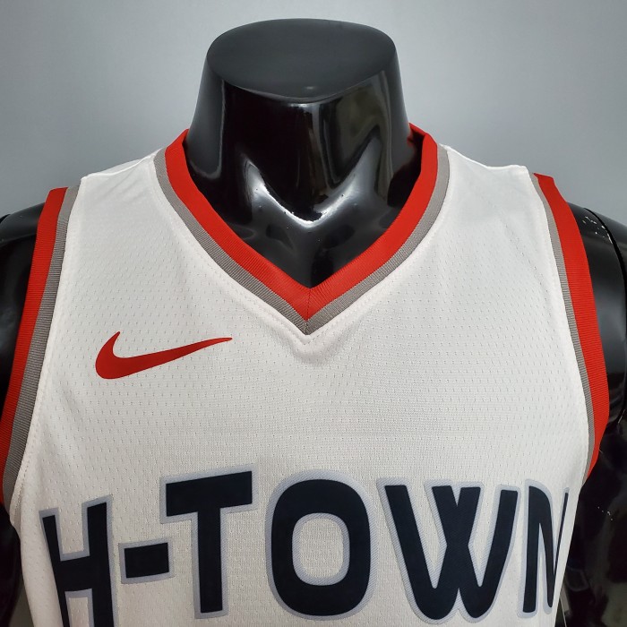 James Harden Houston Rockets City Edition Swingman Jersey White
